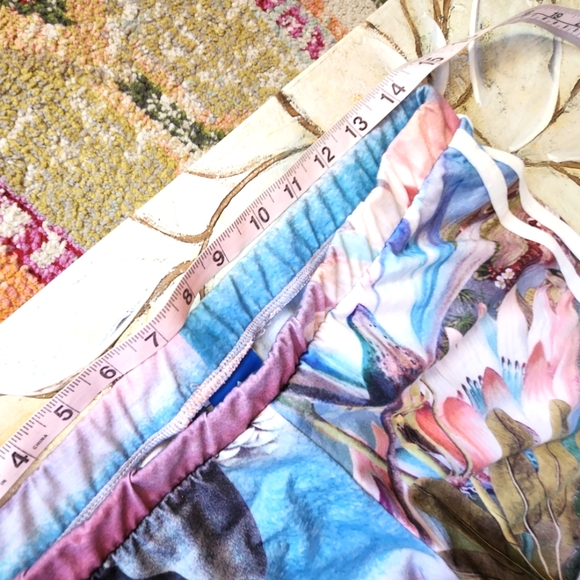 ADIDAS x Farm RIO Collectible Lotus Gorgeous Floral 3 Stripes Logo Leggings S - Picture 4 of 16